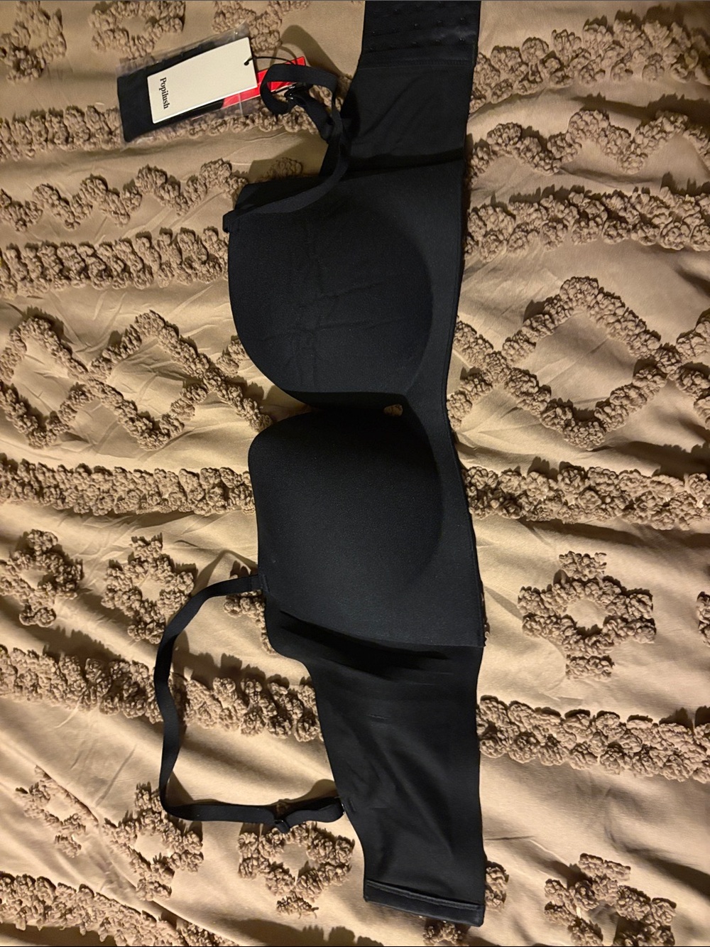 Populist  strapless bra new with tags XL